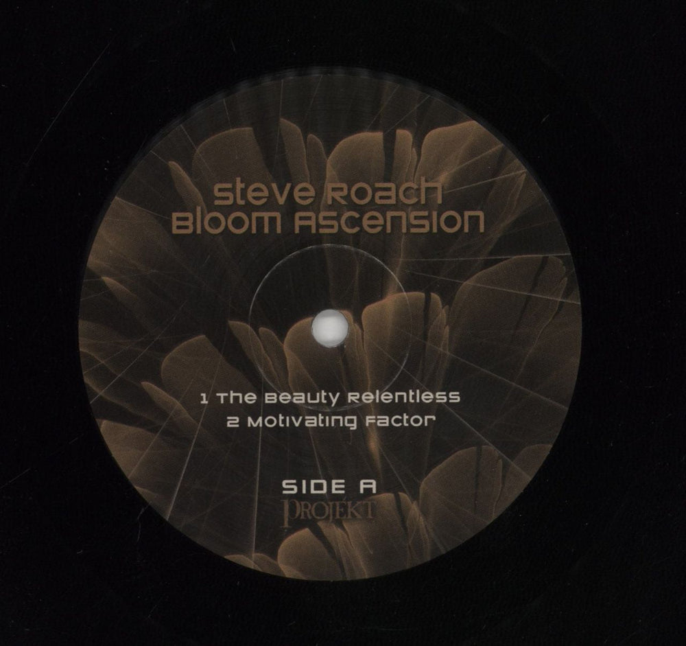 Steve Roach Bloom Ascension US vinyl LP album (LP record) 617026036410