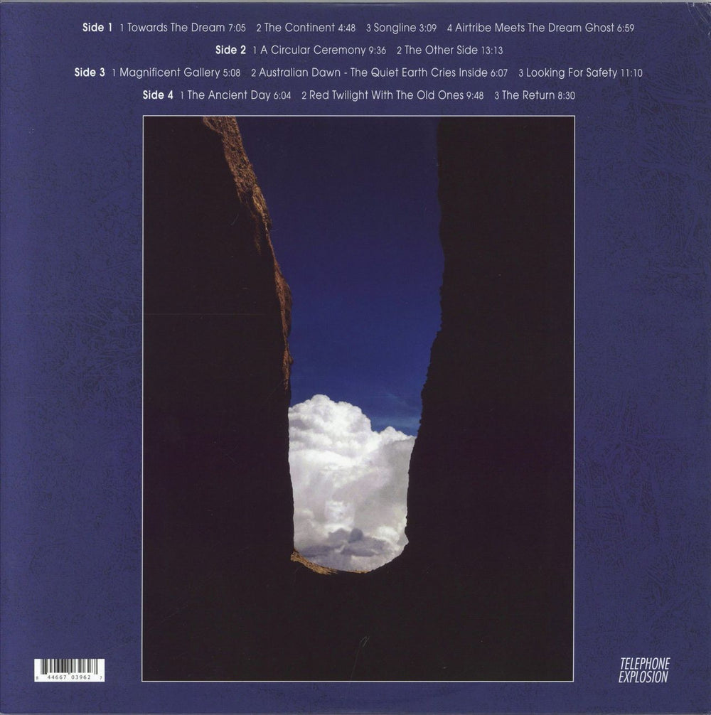 Steve Roach Dreamtime Return Canadian 2-LP vinyl record set (Double LP Album) 844667039627