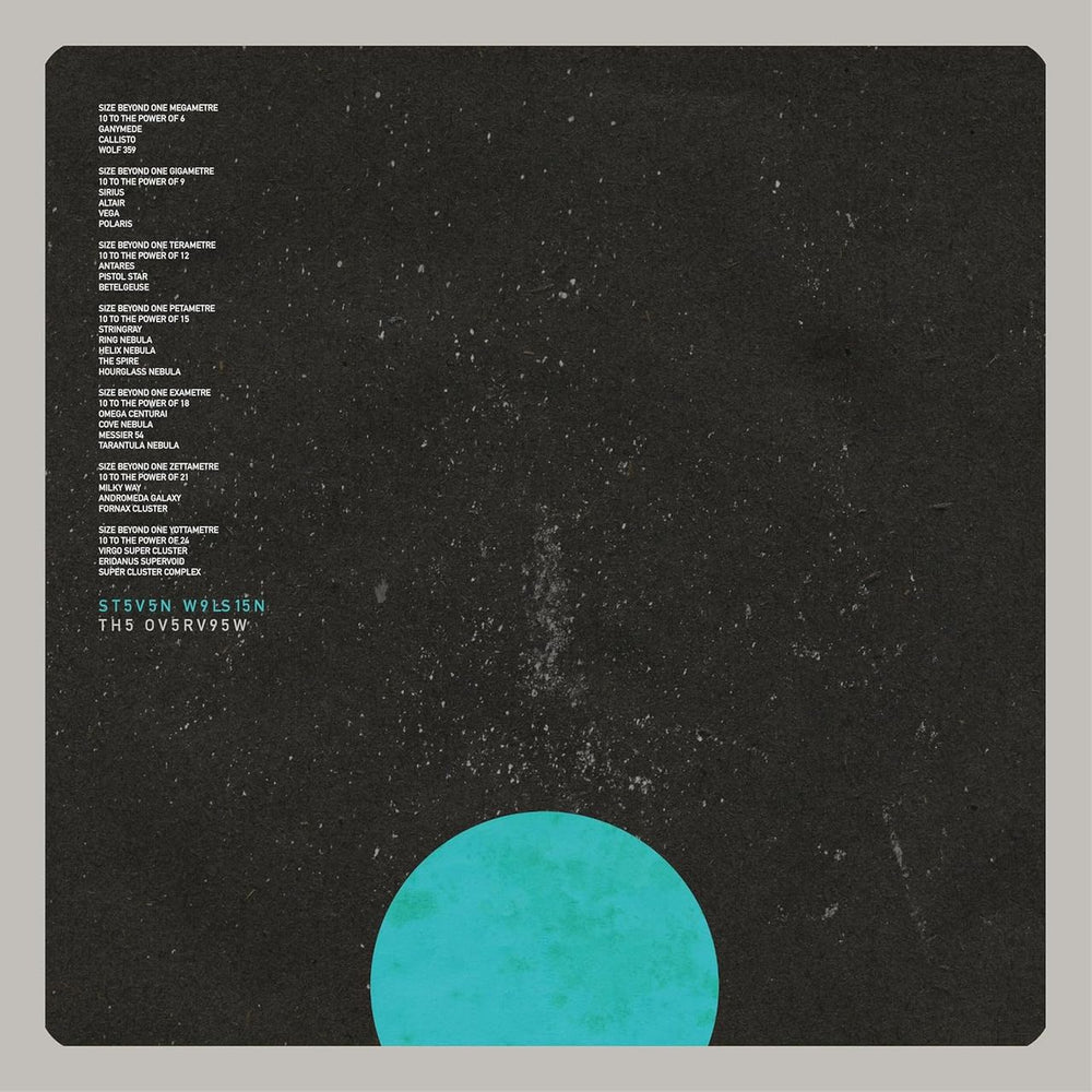 Steven Wilson The Overview - 180 Gram Black Vinyl - Sealed UK vinyl LP album (LP record) SW8V