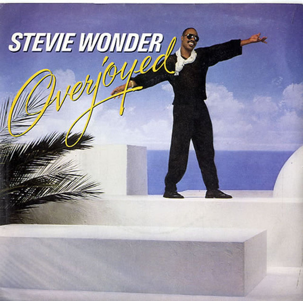 Stevie Wonder Overjoyed UK 7" vinyl single (7 inch record / 45) ZB40567