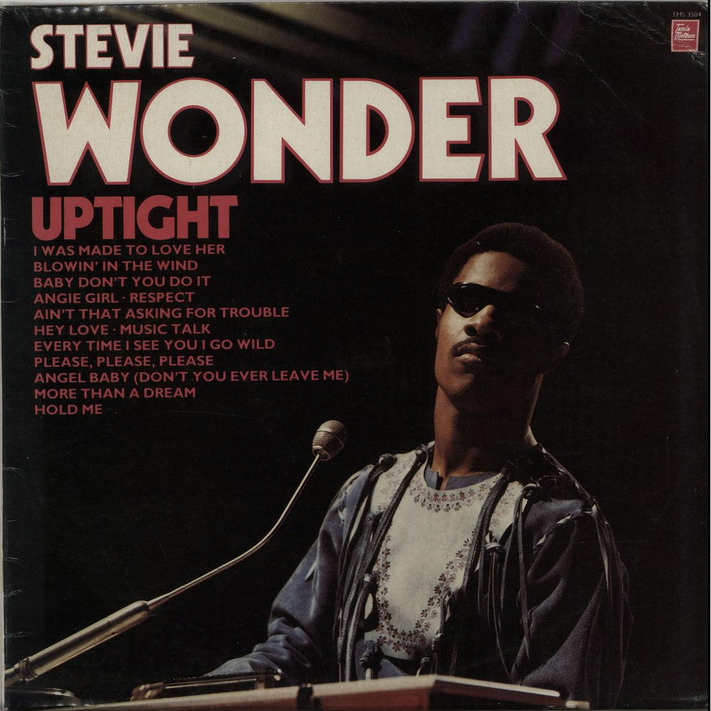 Stevie Wonder Uptight UK vinyl LP album (LP record) TMS3504