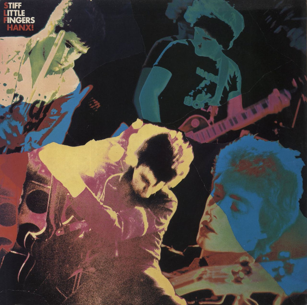 Stiff Little Fingers Hanx! UK vinyl LP album (LP record) FA3215
