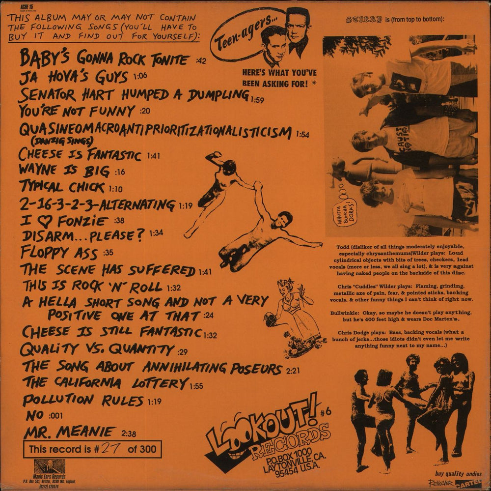 Stikky Where's My Lunchpail? UK vinyl LP album (LP record)