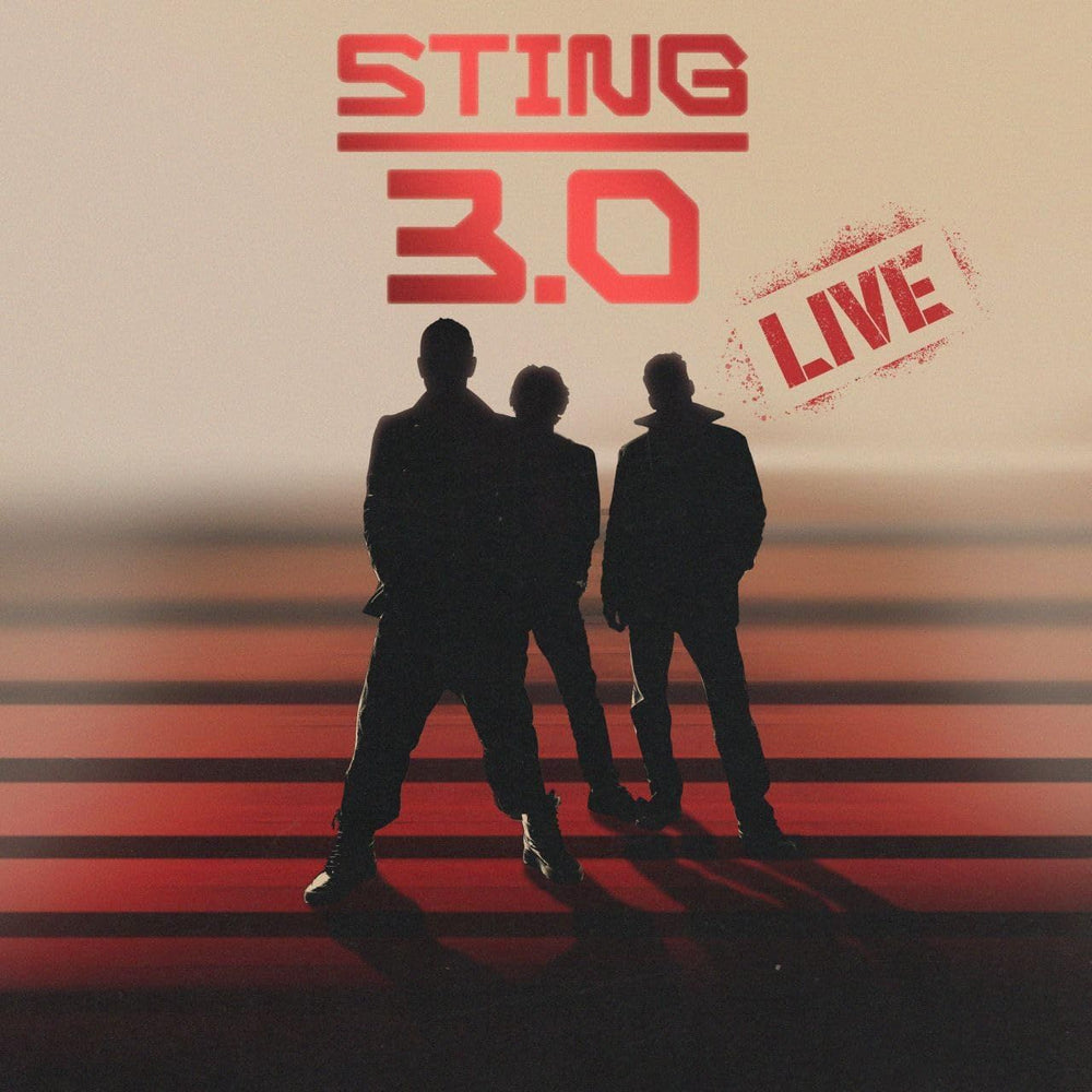 Sting 3.0 Live - 180 Gram Black Vinyl- Sealed UK vinyl LP album (LP record) STILPLI863345
