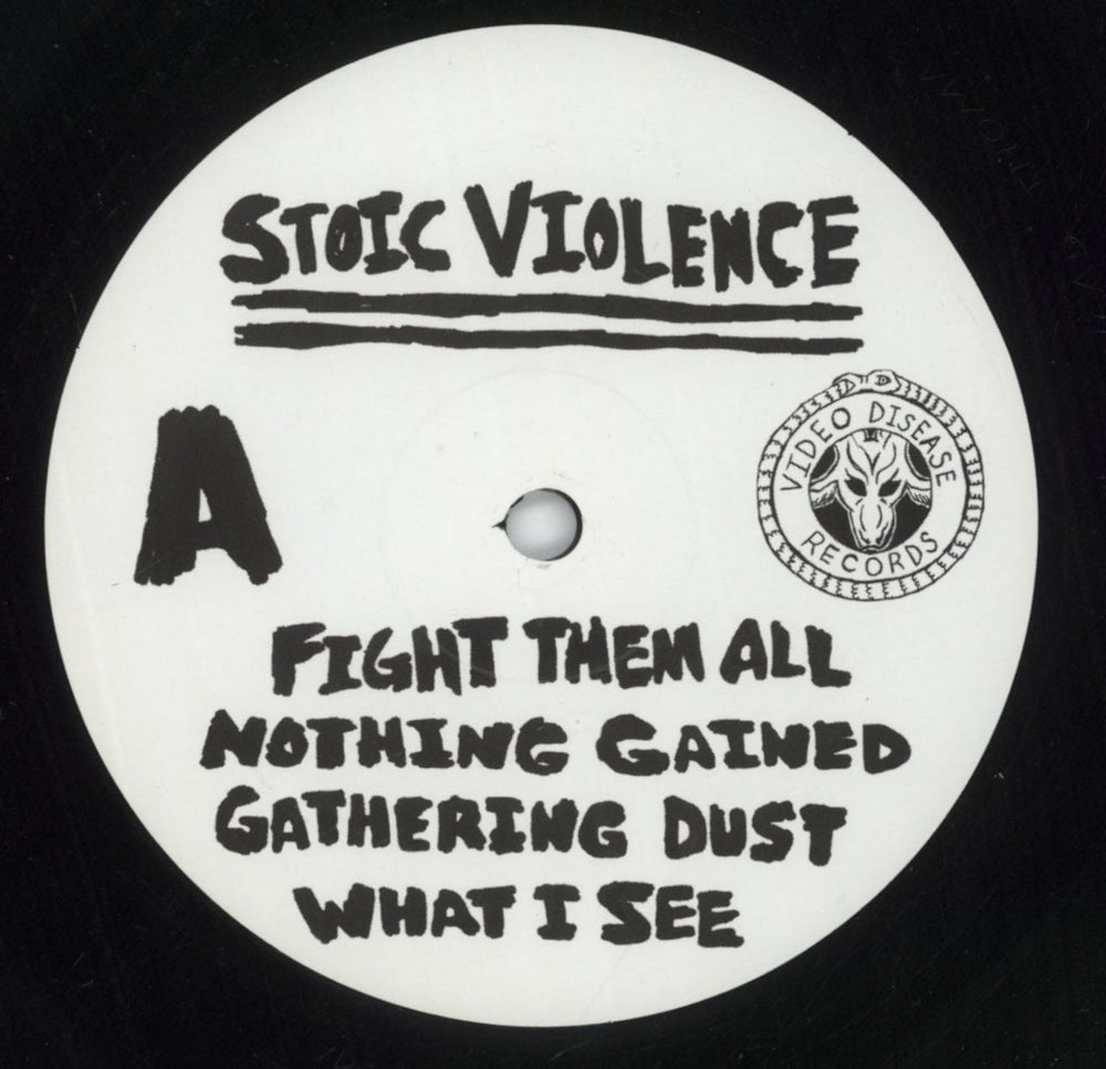 Stoic Violence Stoic Violence US Promo 12" vinyl single (12 inch record / Maxi-single) 99U12ST879712