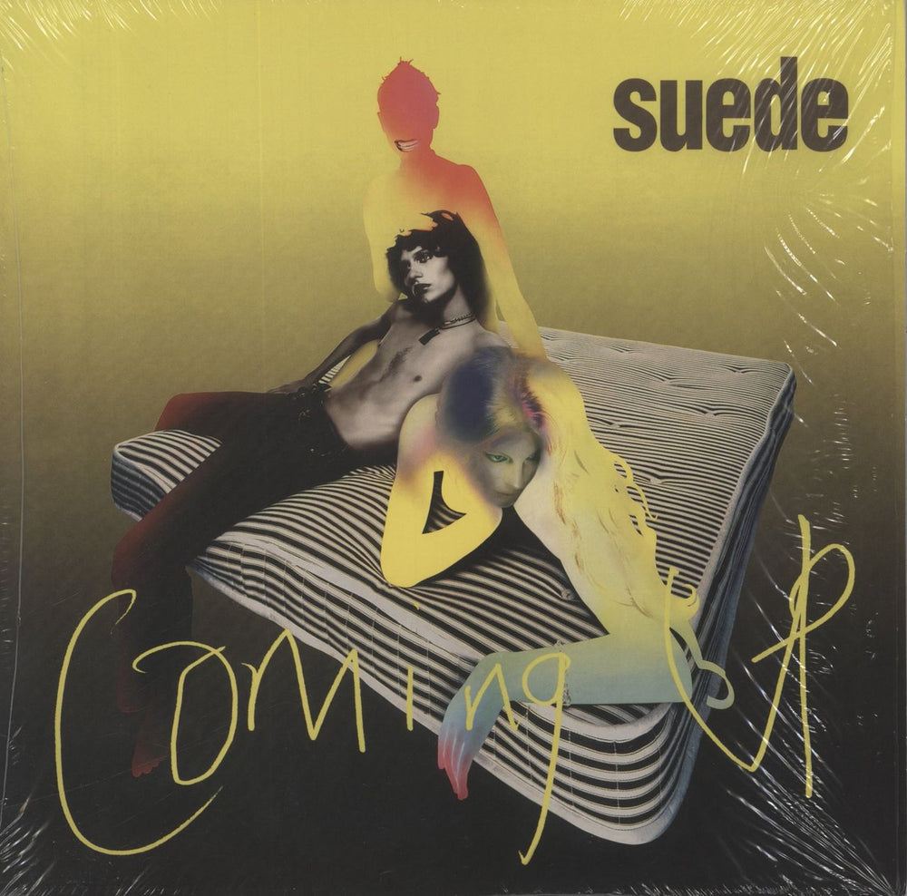 Suede Coming Up - 180gm Neon Pink Vinyl - Shrink UK vinyl LP album (LP record) DEMREC439