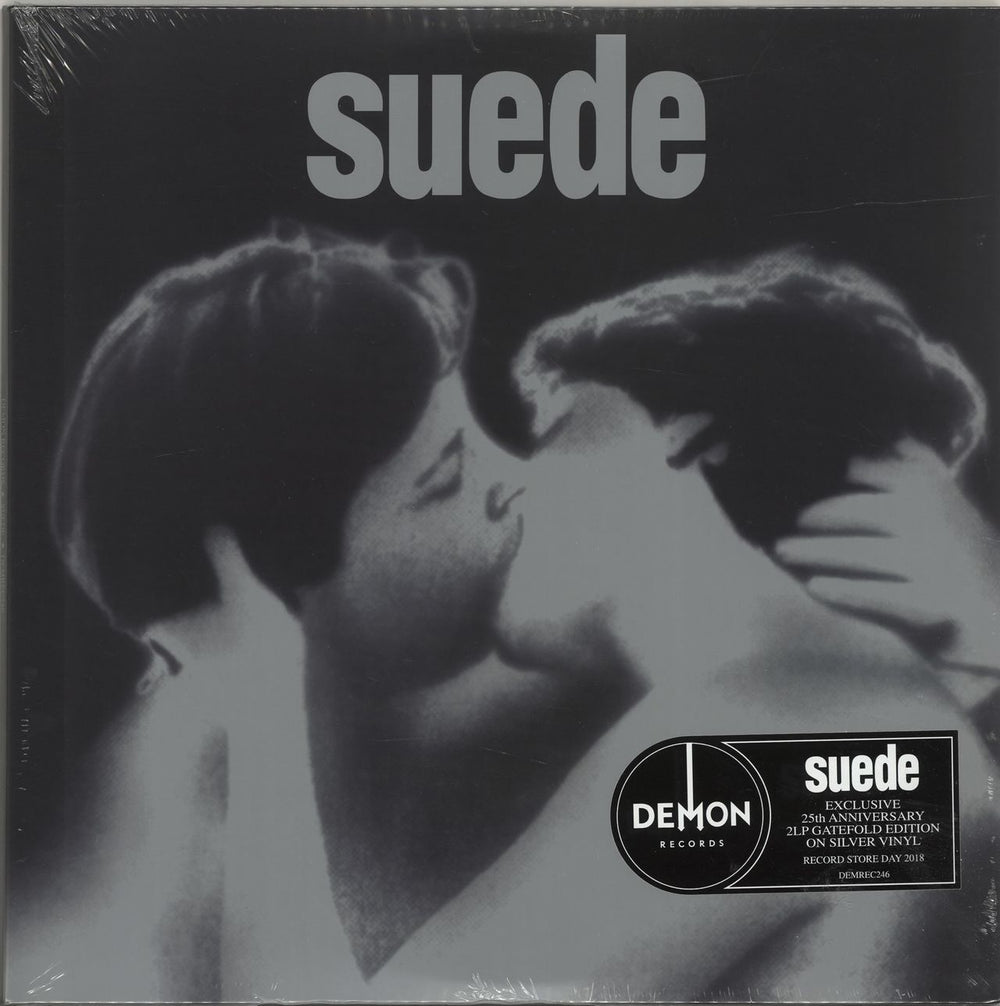 Suede Suede - RSD18 - Silver Vinyl - Sealed UK 2-LP vinyl record set (Double LP Album) DEMREC246