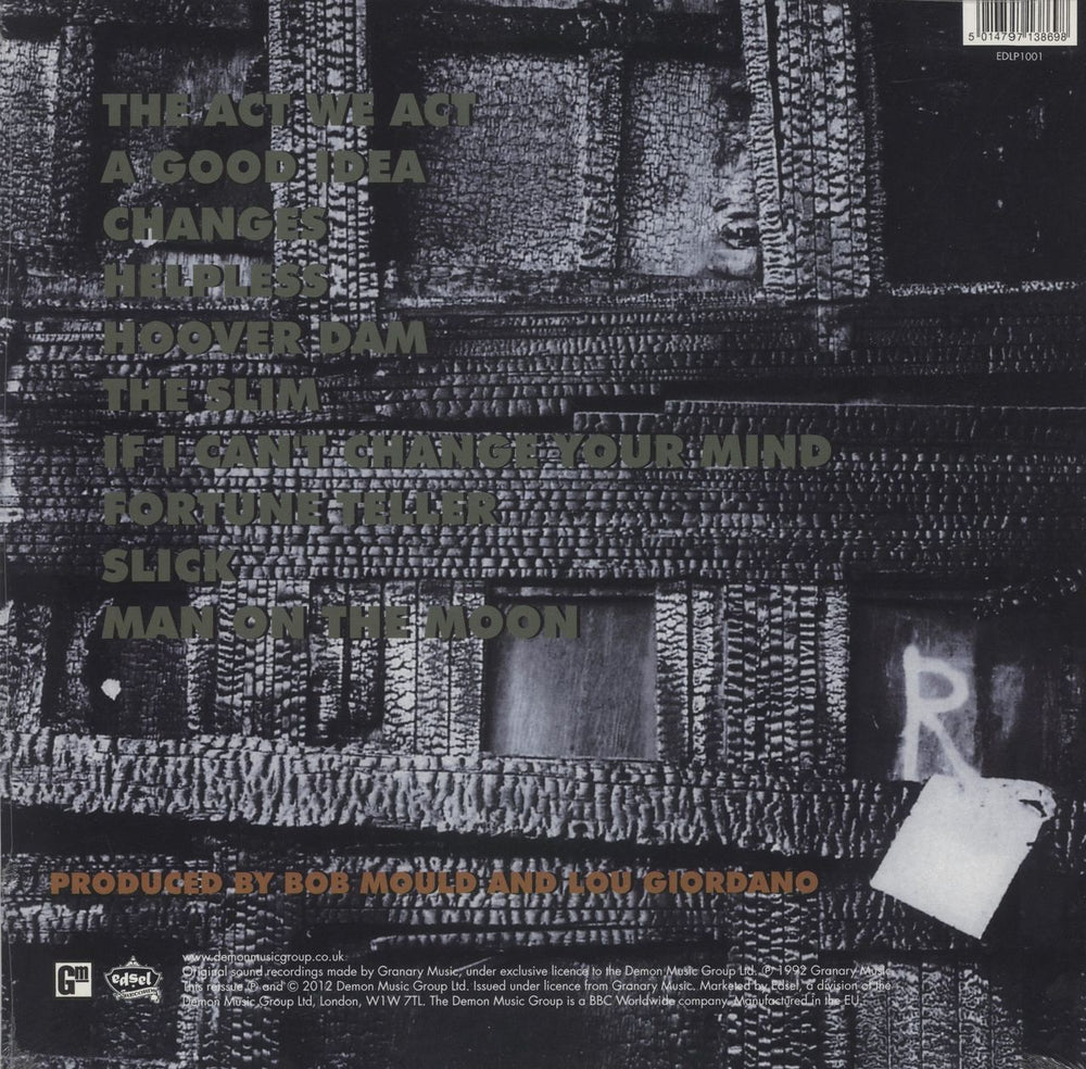 Sugar (90s) Copper Blue UK vinyl LP album (LP record) SGRLPCO864395