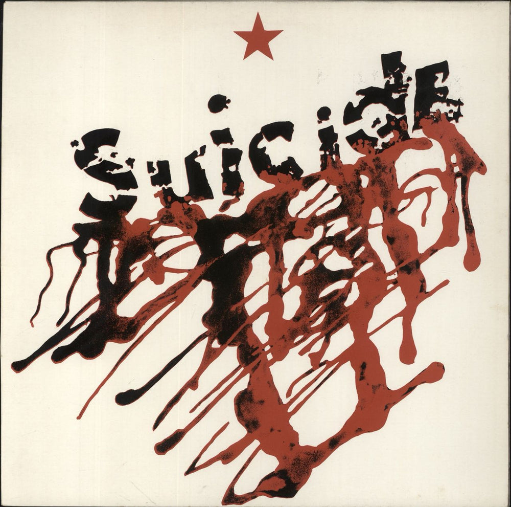 Suicide Suicide UK vinyl LP album (LP record) FIEND74