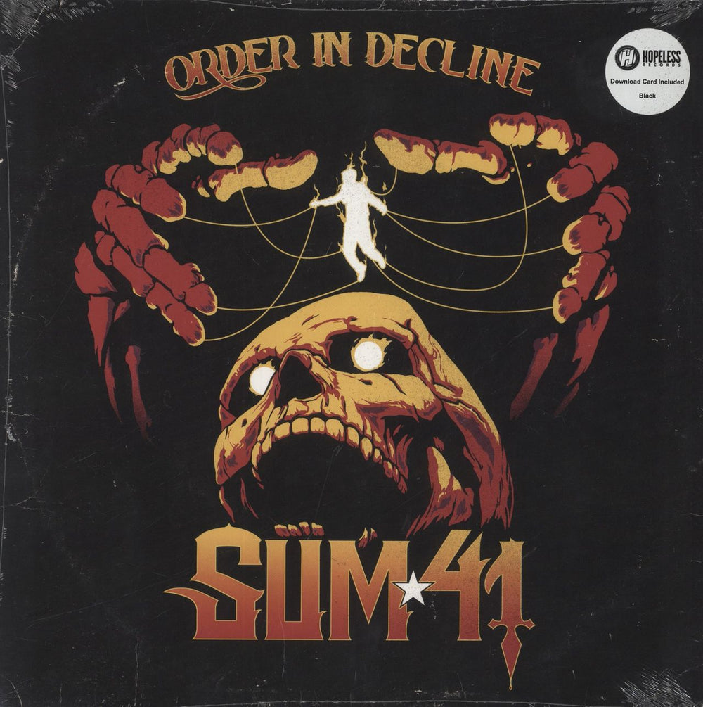 Sum 41 Order In Decline - Black Vinyl - Sealed UK vinyl LP album (LP record) HR2672-1