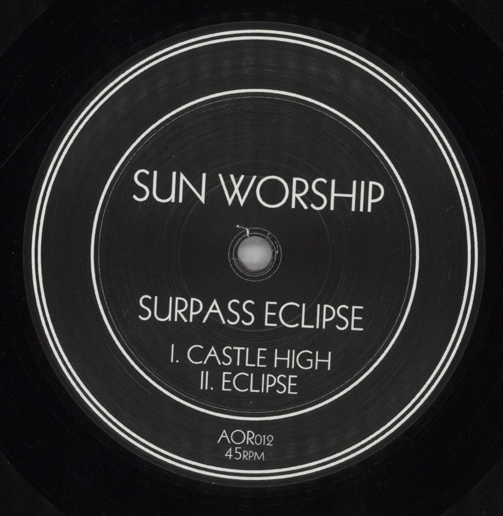 Sun Worship Surpass Eclipse - 2nd German 12" vinyl single (12 inch record / Maxi-single) 66Z12SU835088