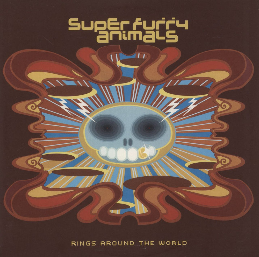 Super Furry Animals Rings Around The World UK 2-LP vinyl record set (Double LP Album) BMGCAT510DLP