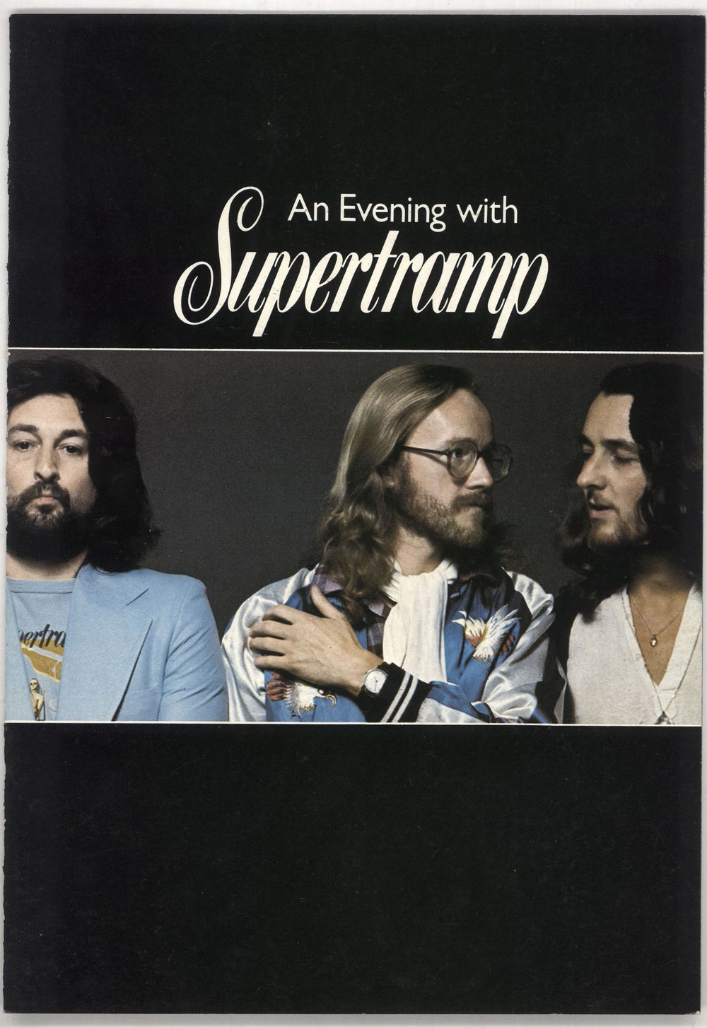Supertramp An Evening With Supertramp UK tour programme TOUR PROGRAM