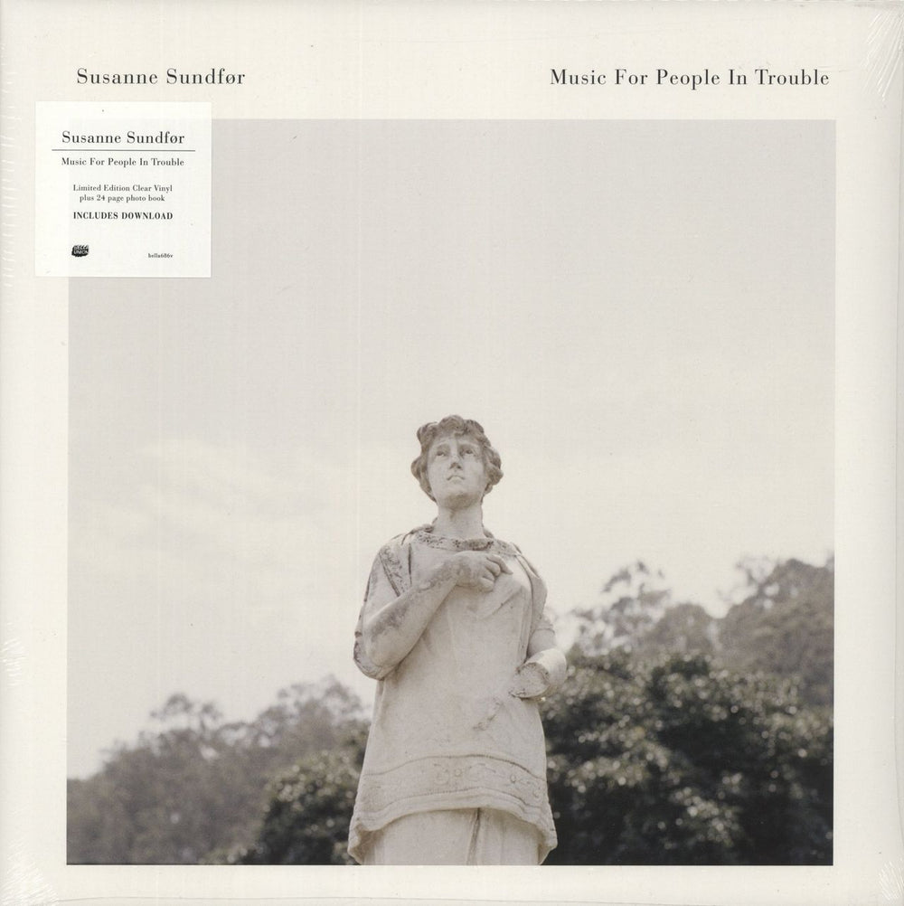 Susanne Sundfør Music For People In Trouble - Clear Vinyl - Sealed UK vinyl LP album (LP record) BELLA686V