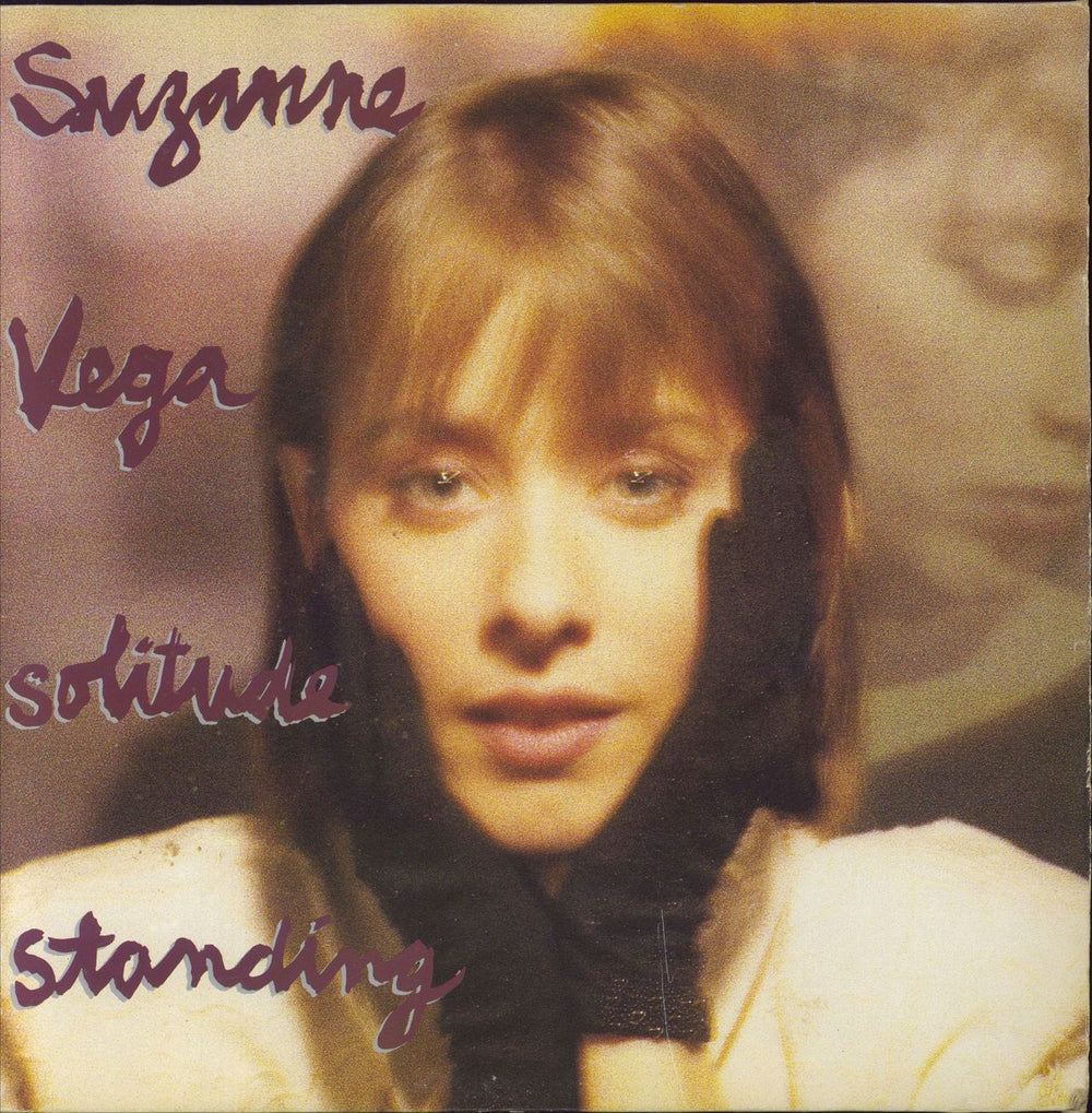 Suzanne Vega Solitude Standing UK vinyl LP album (LP record) SUZLP2