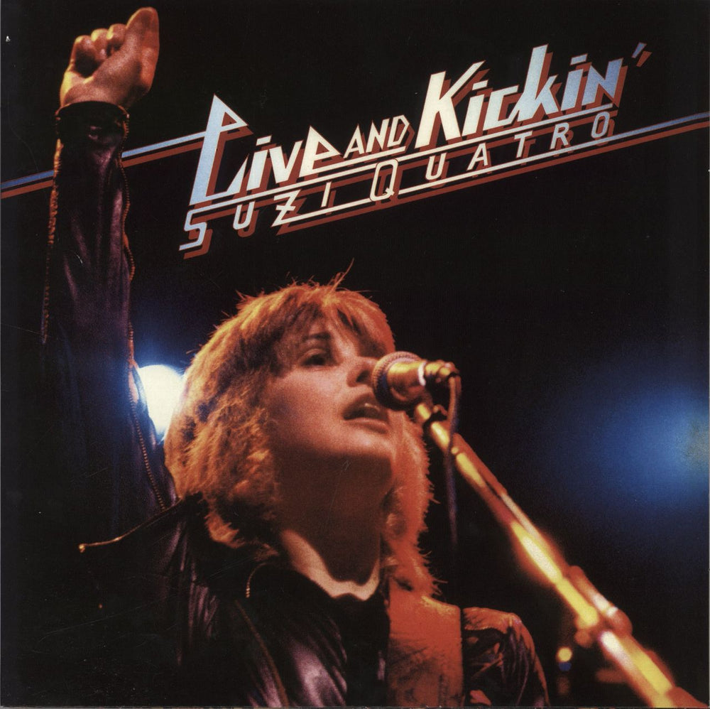 Suzi Quatro Live And Kickin' - White Vinyl - RSD UK 2-LP vinyl record set (Double LP Album) CRVC1414