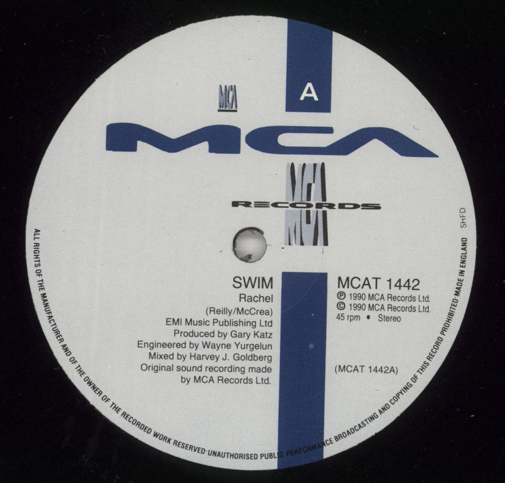 Swim Rachel UK 12" vinyl single (12 inch record / Maxi-single) IWM12RA865330