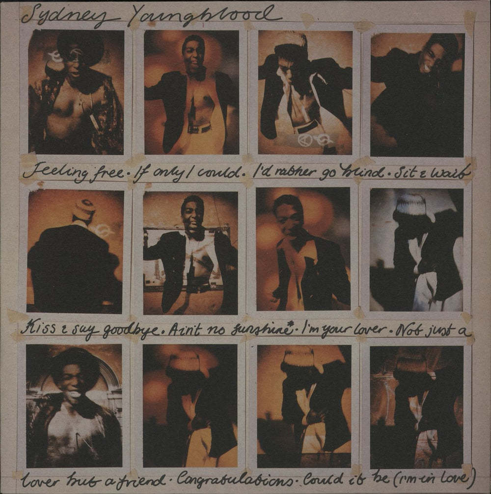 Sydney Youngblood Feeling Free UK vinyl LP album (LP record) CIRCA9