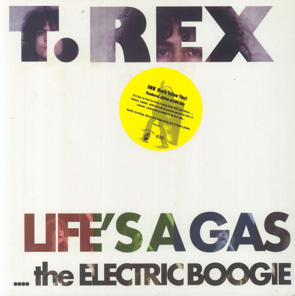 T-Rex / Tyrannosaurus Rex Life's A Gas - The Electric Boogie UK vinyl LP album (LP record) DJB66607