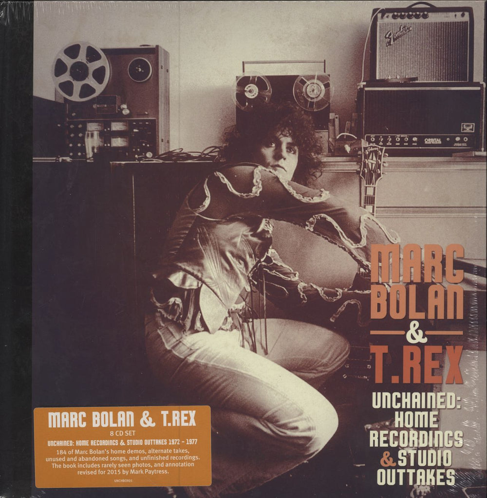 T-Rex / Tyrannosaurus Rex Unchained: Home Recordings & Studio Outtakes 1972–1977 UK CD Album Box Set UNCHBOX01