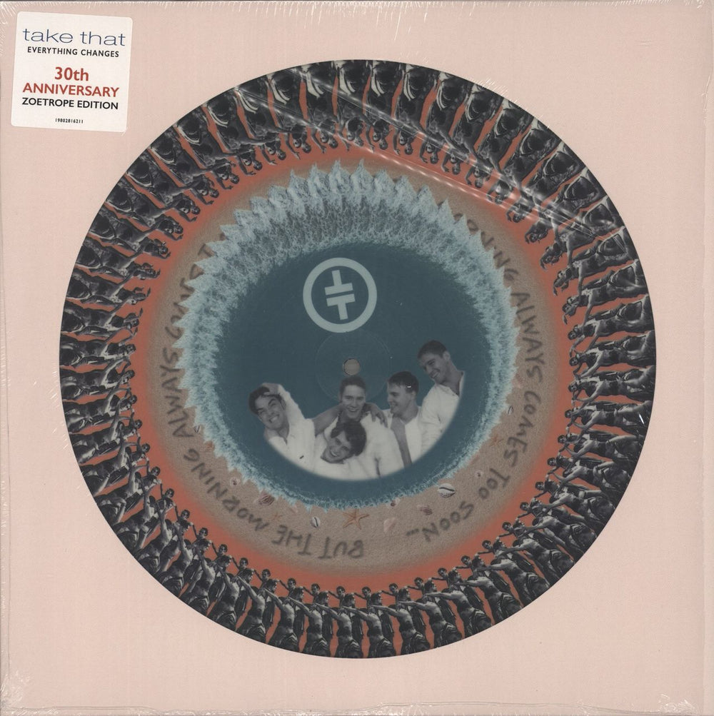Take That Everything Changes - Zoetrope Animated Picture Disc - National Album Day 2024 UK picture disc LP (vinyl picture disc album) 198028162111