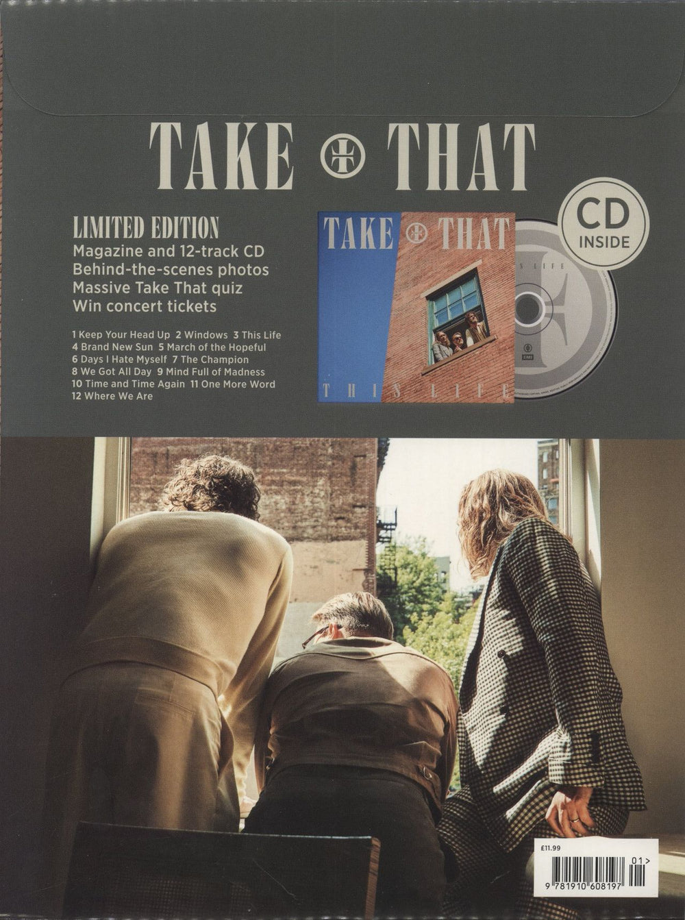 Take That This Life - CD & Magazine UK CD album (CDLP) 9781910608197
