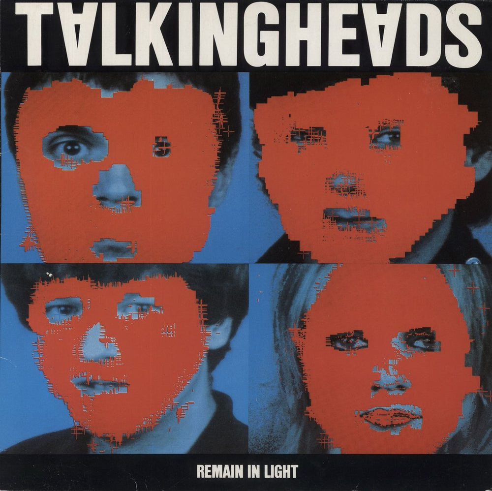 Talking Heads Remain In Light - 2nd + Inner & Insert UK vinyl LP album (LP record) SRK6095