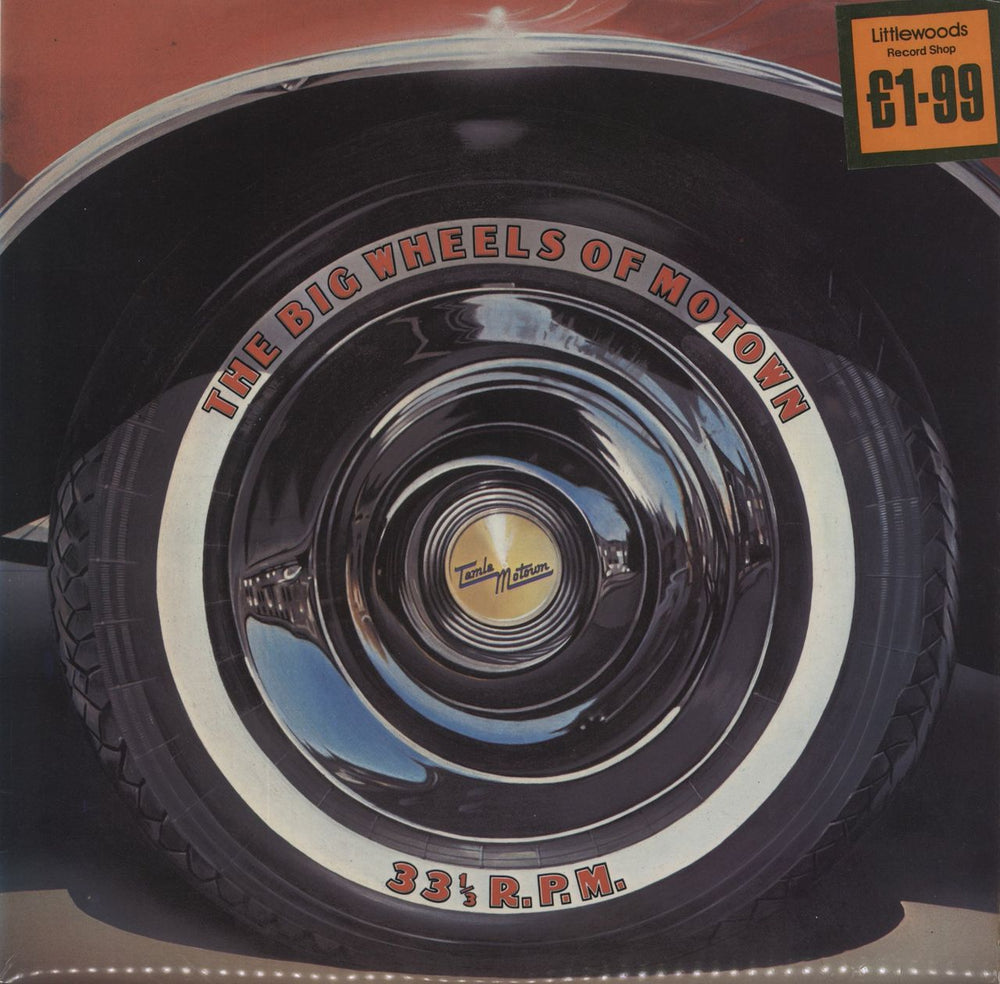 Tamla Motown The Big Wheels Of Motown UK vinyl LP album (LP record) EMTV12