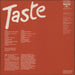 Taste Taste - 1st UK vinyl LP album (LP record)