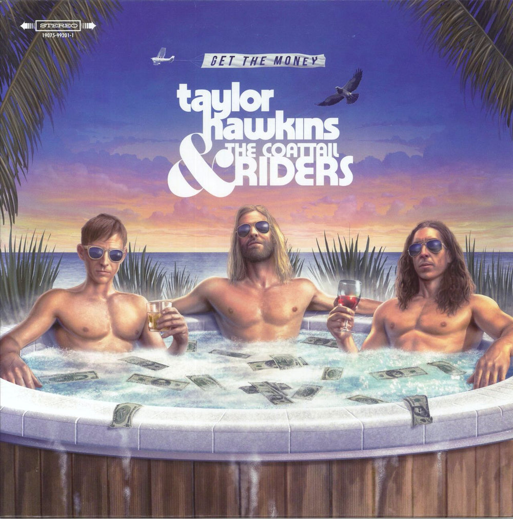 Taylor Hawkins & The Coattail Riders Get The Money UK vinyl LP album (LP record) 19075-99201-1