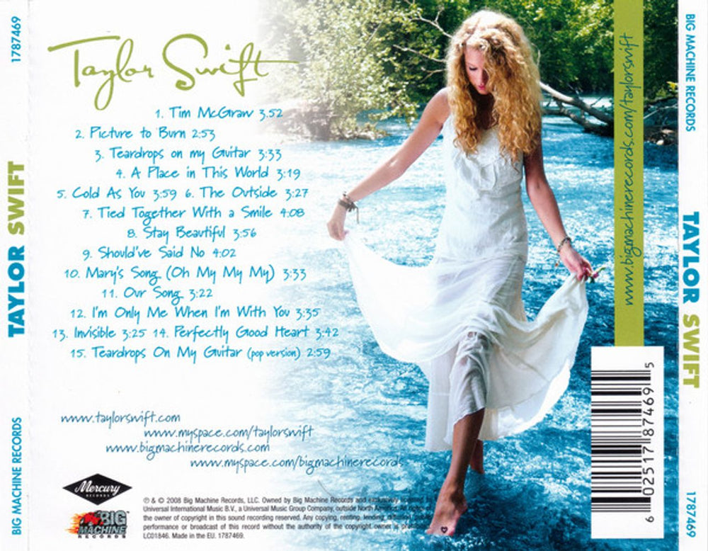 Taylor Swift Taylor Swift - Sealed UK CD album (CDLP) T50CDTA827226