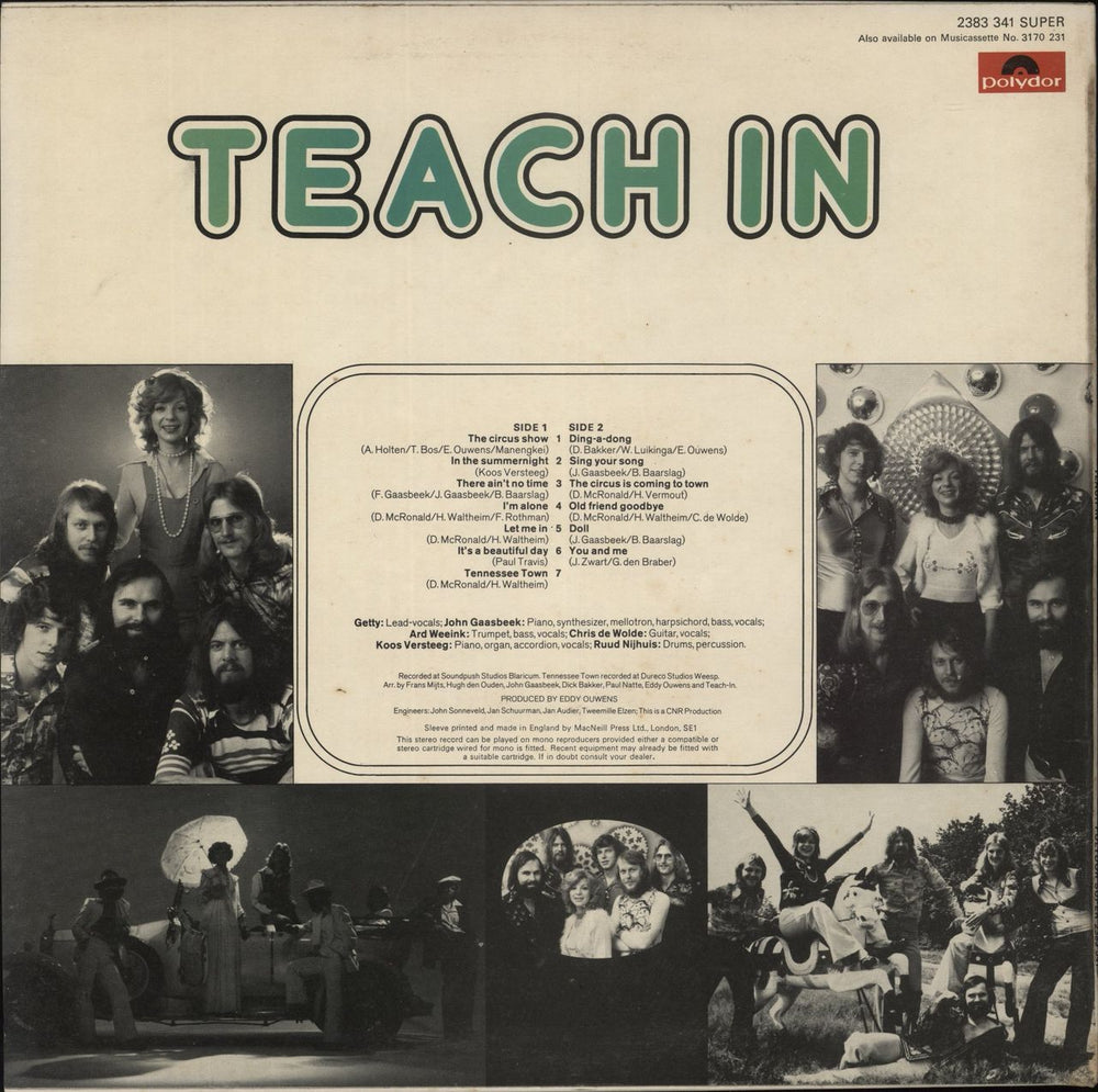 Teach-In Teach-In UK vinyl LP album (LP record)