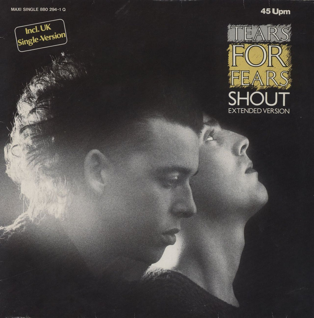 Tears For Fears Shout German 12" vinyl single (12 inch record / Maxi-single) 880-294-1Q