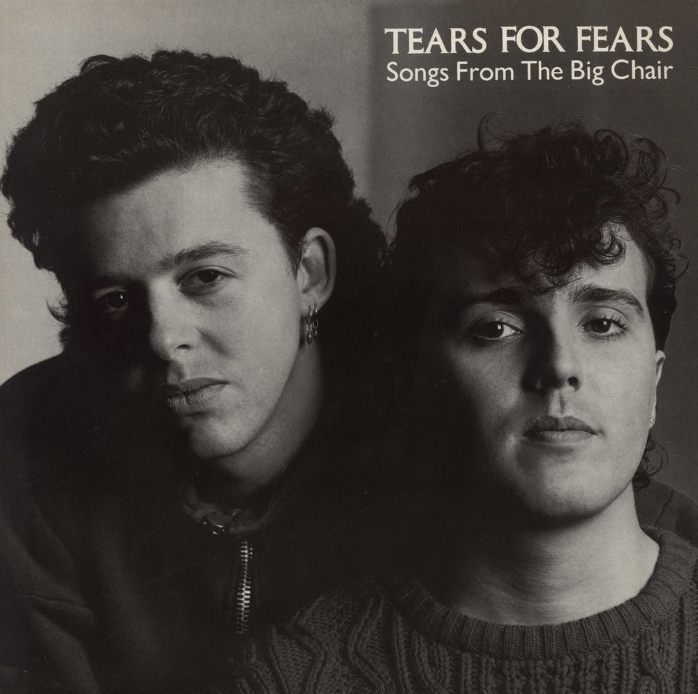 Tears For Fears Songs From The Big Chair US vinyl LP album (LP record) 8243001M1