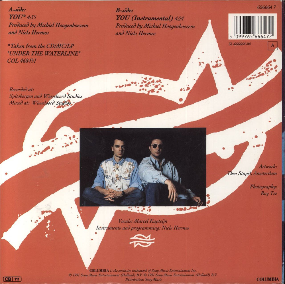 Ten Sharp You UK 7" vinyl single (7 inch record / 45) 5099765666472