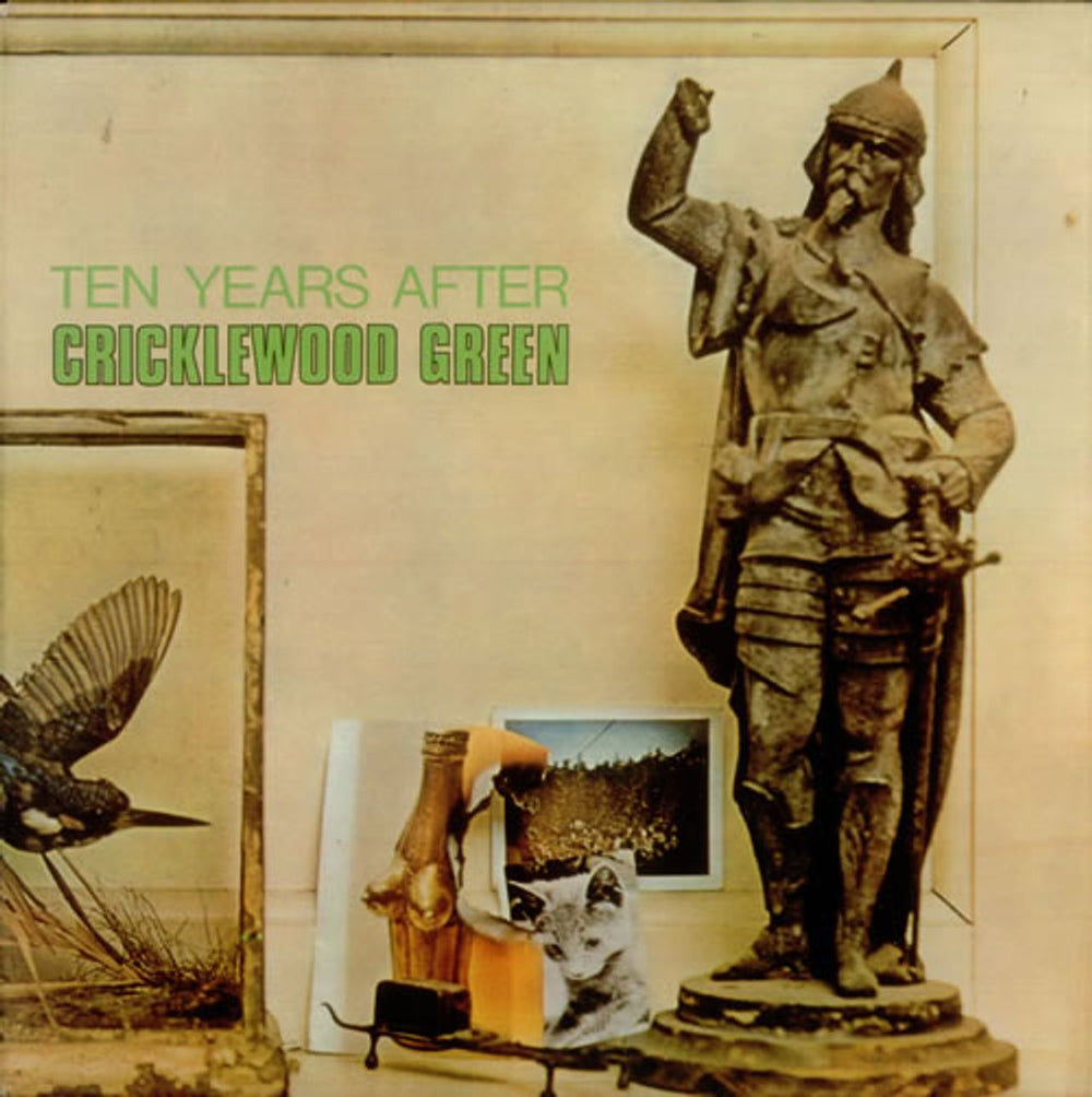 Ten Years After Cricklewood Green - Green Label UK vinyl LP album (LP record) CHR1084