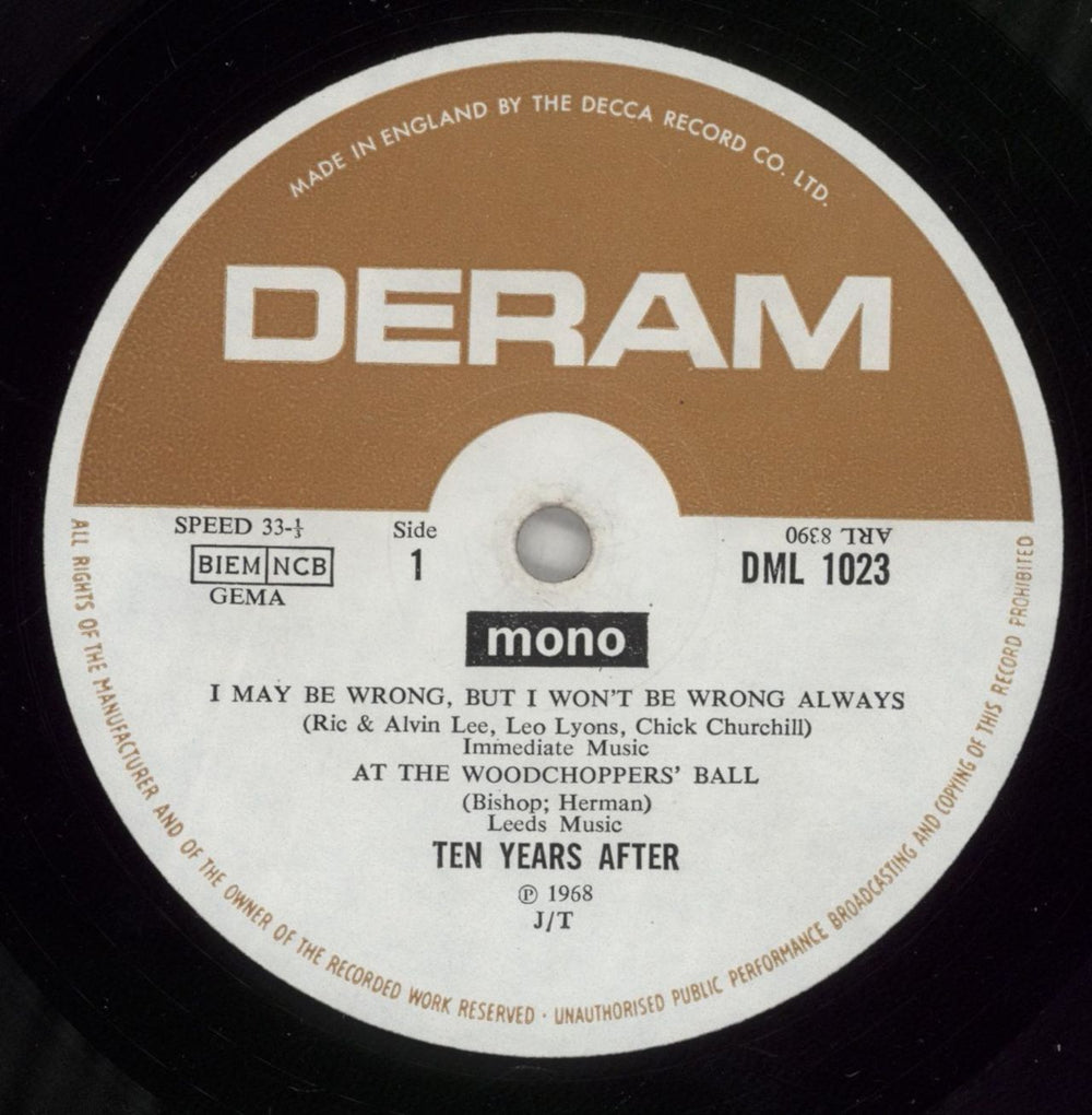 Ten Years After Undead - EX UK vinyl LP album (LP record) TYALPUN637712