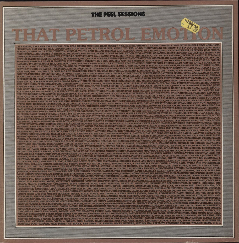 That Petrol Emotion The Peel Sessions EP UK 12" vinyl single (12 inch record / Maxi-single) SFPS038