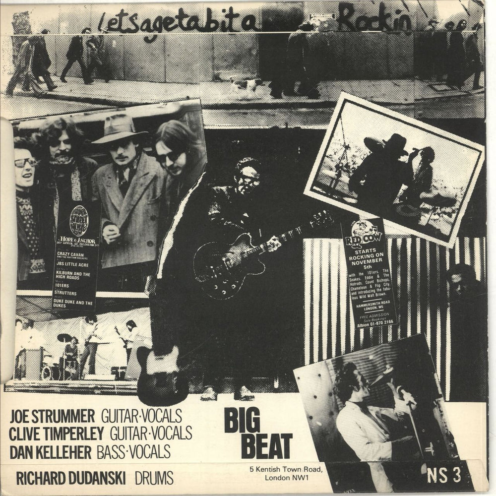 The 101'ers Keys To Your Heart - P/S UK 7" vinyl single (7 inch record / 45) T1E07KE169979