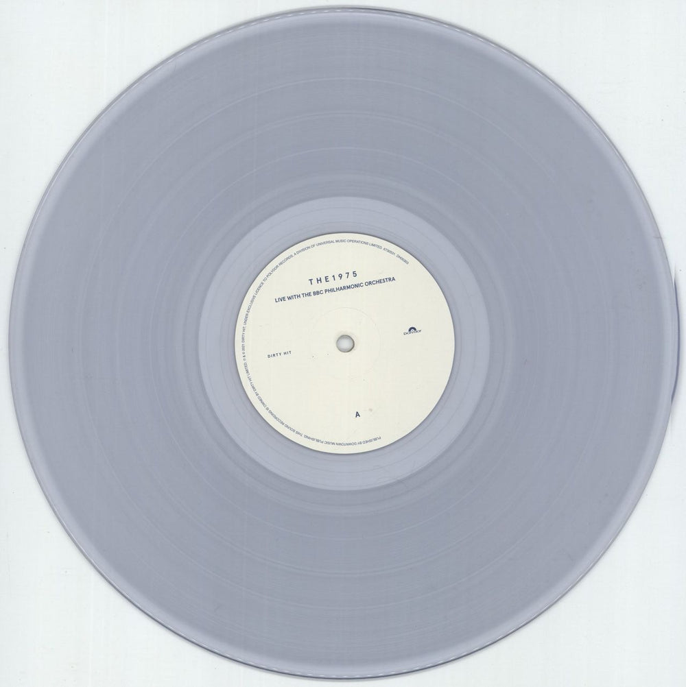 The 1975 Live With The BBC Philharmonic Orchestra - Clear Vinyl - RSD23 UK 2-LP vinyl record set (Double LP Album) W7H2LLI876439