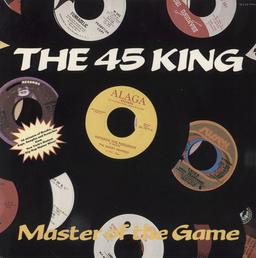 The 45 King Master Of The Game US vinyl LP album (LP record) TUF5553