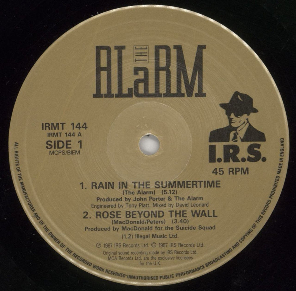 The Alarm Rain In The Summertime UK 12" vinyl single (12 inch record / Maxi-single) ALA12RA52764
