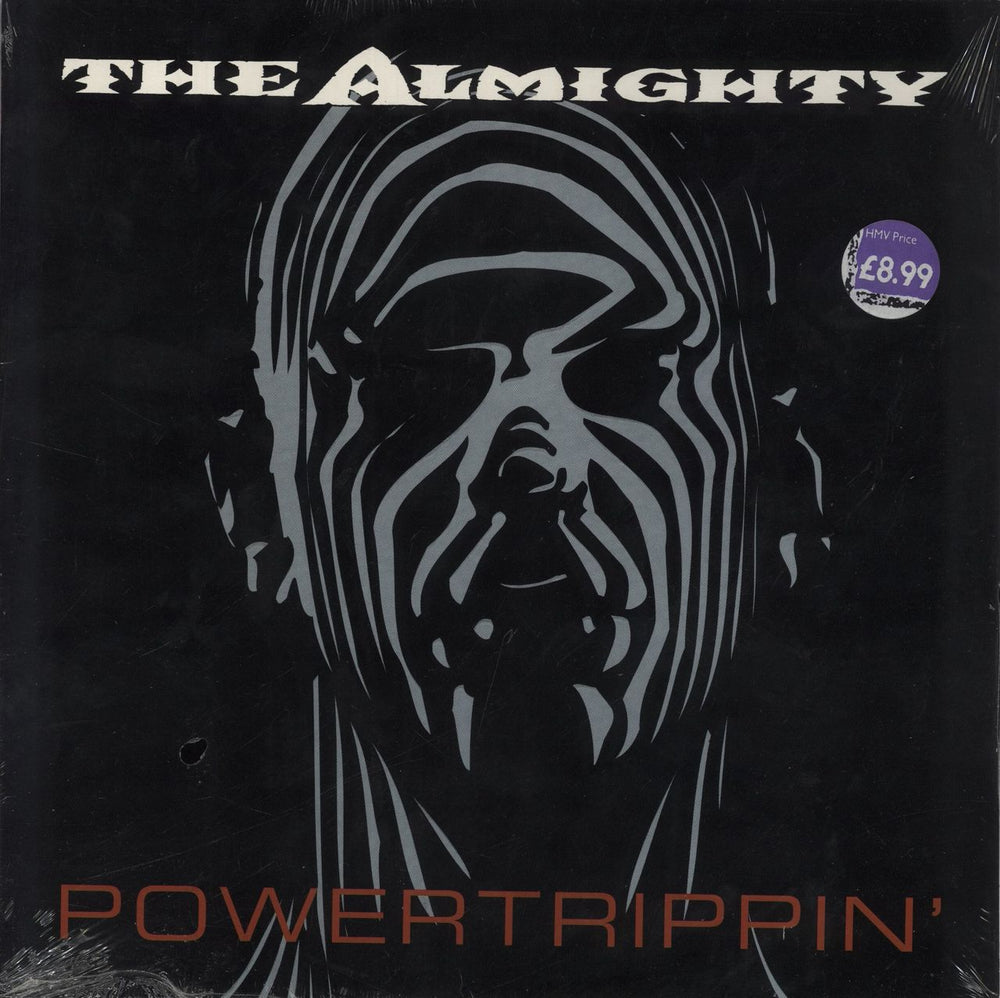 The Almighty Powertrippin' UK vinyl LP album (LP record) 519104-1