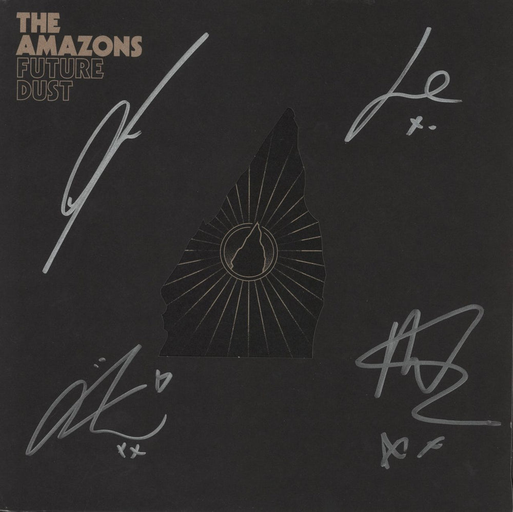 The Amazons Future Dust - 180gram Vinyl + Autographed UK vinyl LP album (LP record) 00602577586330