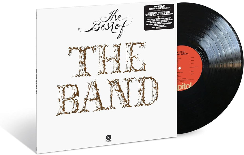 The Band The Best of The Band - Remastered - Black Vinyl - Sealed UK vinyl LP album (LP record) 7834357