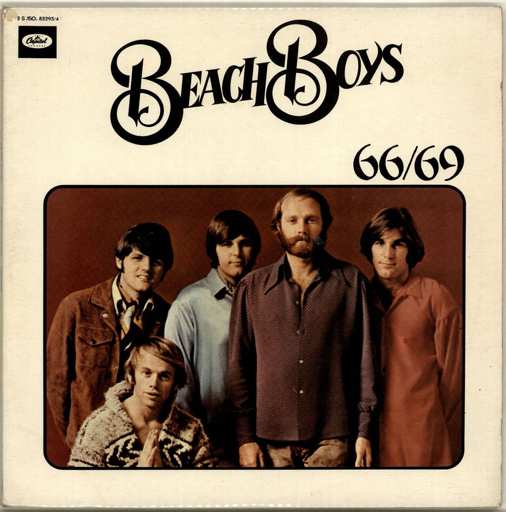 The Beach Boys 66/69 - Sixty Six / Sixty Nine French 2-LP vinyl record set (Double LP Album) 2S.150.82293/4