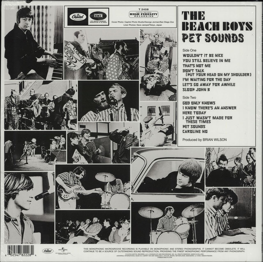 The Beach Boys Pet Sounds - 50th Anniversary Mono Edition - Sealed UK vinyl LP album (LP record) BBOLPPE758443