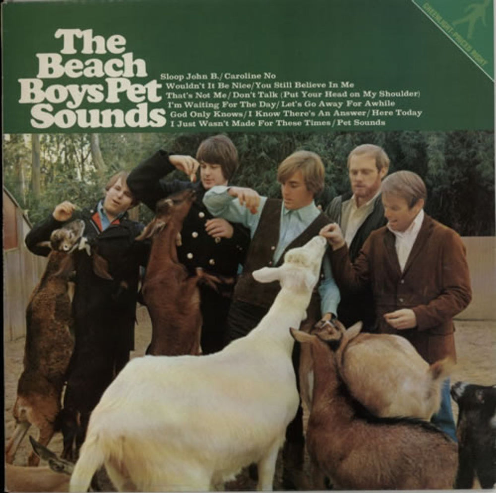 The Beach Boys Pet Sounds UK vinyl LP album (LP record) GO2002