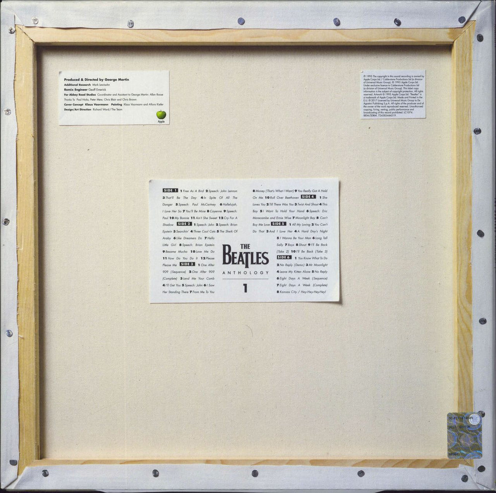 The Beatles Anthology 1 - 180gm - 2017 UK 3-LP vinyl record set (Triple LP Album) 0724383444519