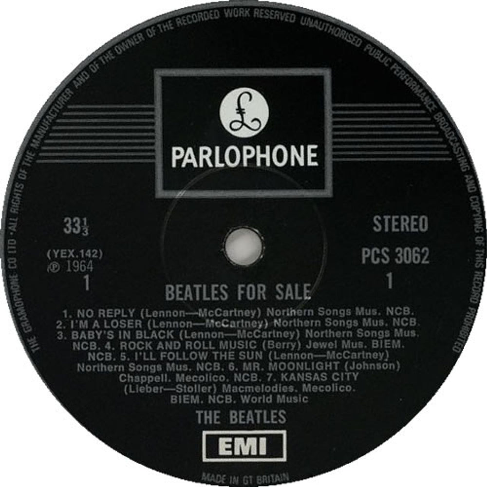 The Beatles Beatles For Sale - 1 Box - EX UK vinyl LP album (LP record) BTLLPBE593079